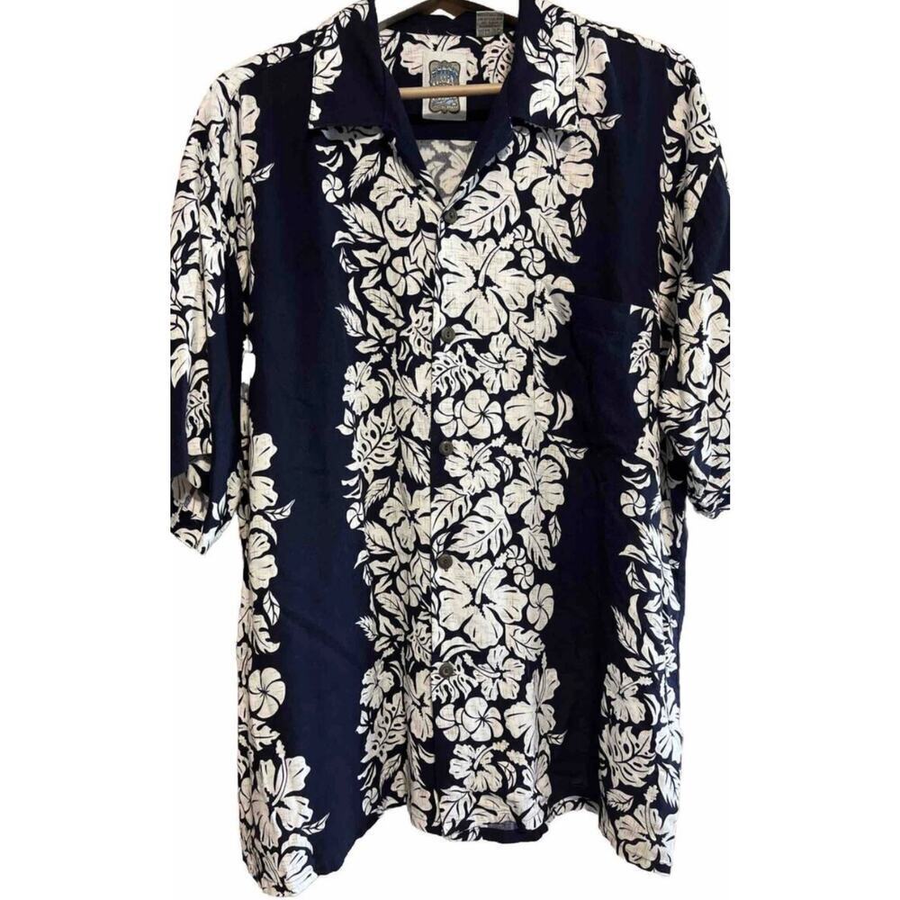 Vintage Pineapple Connection M. Hawaiian shirt.